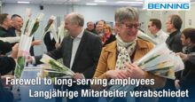 Benning Frankreich - Langjährige Mitarbeiter verabschiedet