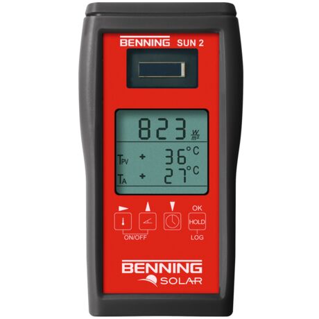 Insolation and Temperature Measuring Device BENNING SUN 2