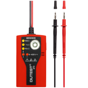 DUTEST® pro - Professional Continuity and Circuit Tester for Testing of High and Low-resistance