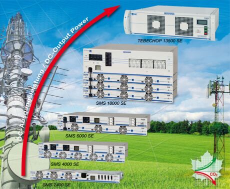 Telecom Power Supplies Rectifier Series SE - DC-Output Power