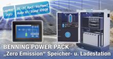 BENNING POWER PACK „Zero Emission“ Speicher- u. Ladestation