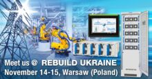 Meet us at the REBUILD UKRAINE from November 14-15 November in Warsaw (Poland)