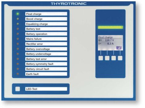 Extended THYROTRONIC basic display frontview