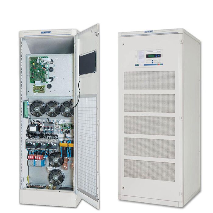 Two IGBT industrial inverters to set up industrial power supplies