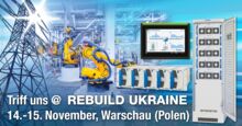 Triff uns auf der REBUILD UKRAINE vom 14. - 15. November in Warschau (Polen)