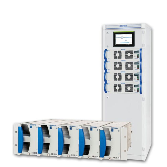 Modulare Industrie-Ersatzstromversorgungen mit der BENNING Gleichrichterbaureihe TEBECHOP SE