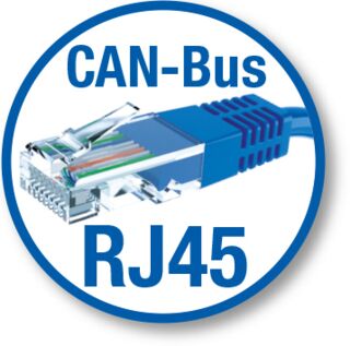 Can-Bus RJ 45 Stecker Logo